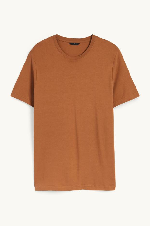 Uomo - T-shirt - regular fit - havana