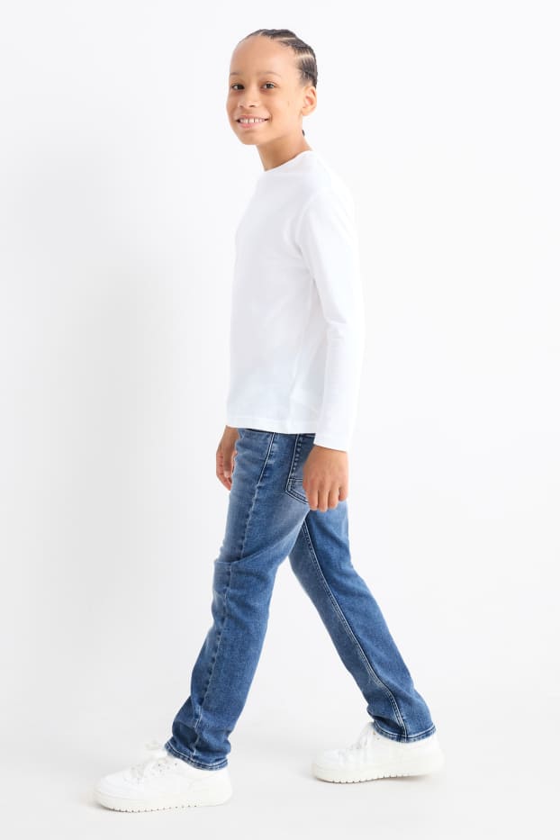 Nen - Straight jeans - jog denim - texà blau clar