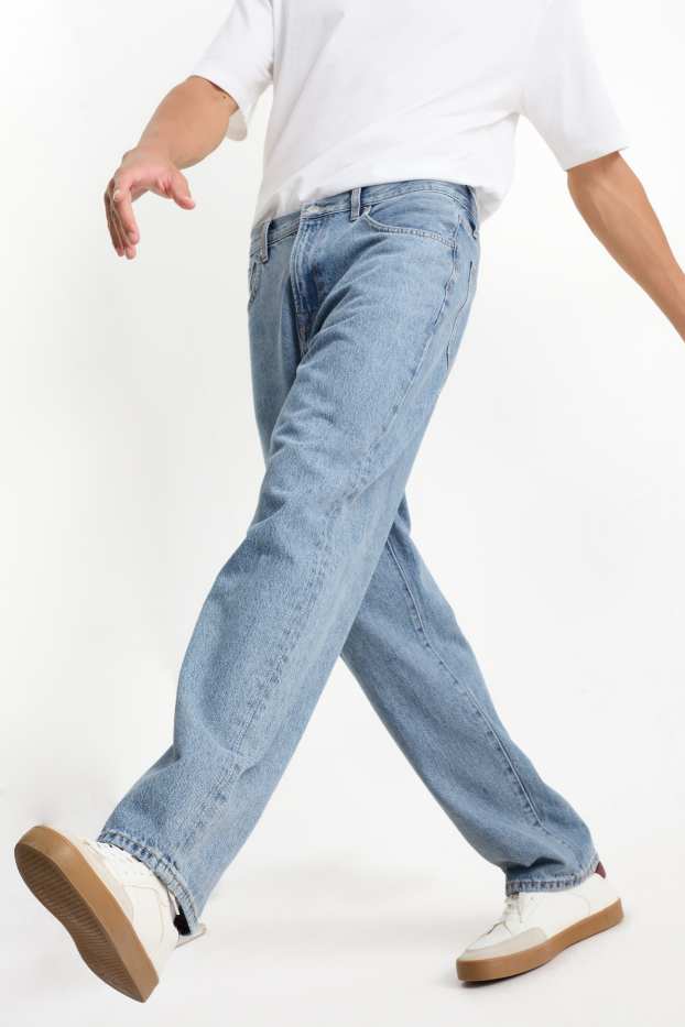 Heren - Relaxed jeans - jeanslichtblauw