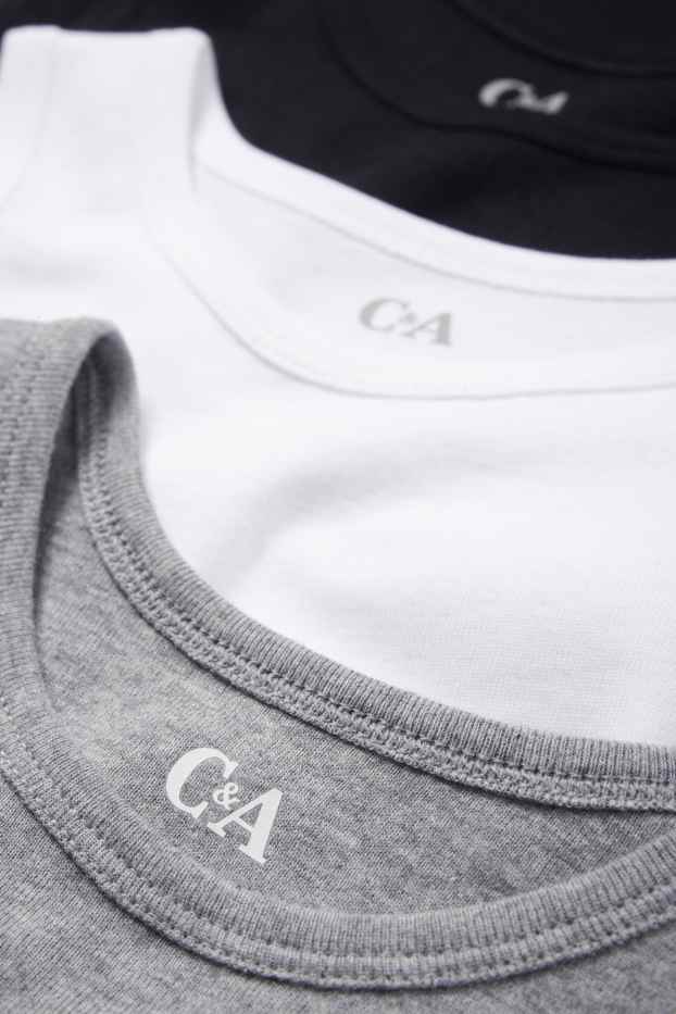 Nen - Paquet de 3 - samarreta interior - gris