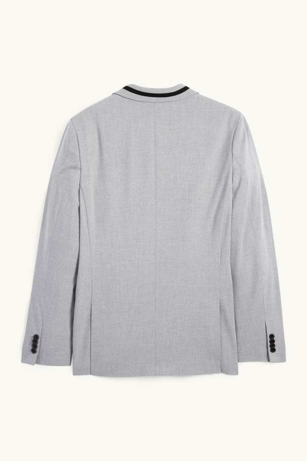 Men - Mix-and-match tailored jacket - slim fit - Flex - LYCRA® - gray