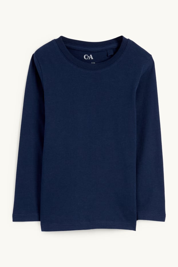 Bambini - Maglia a maniche lunghe - blu scuro