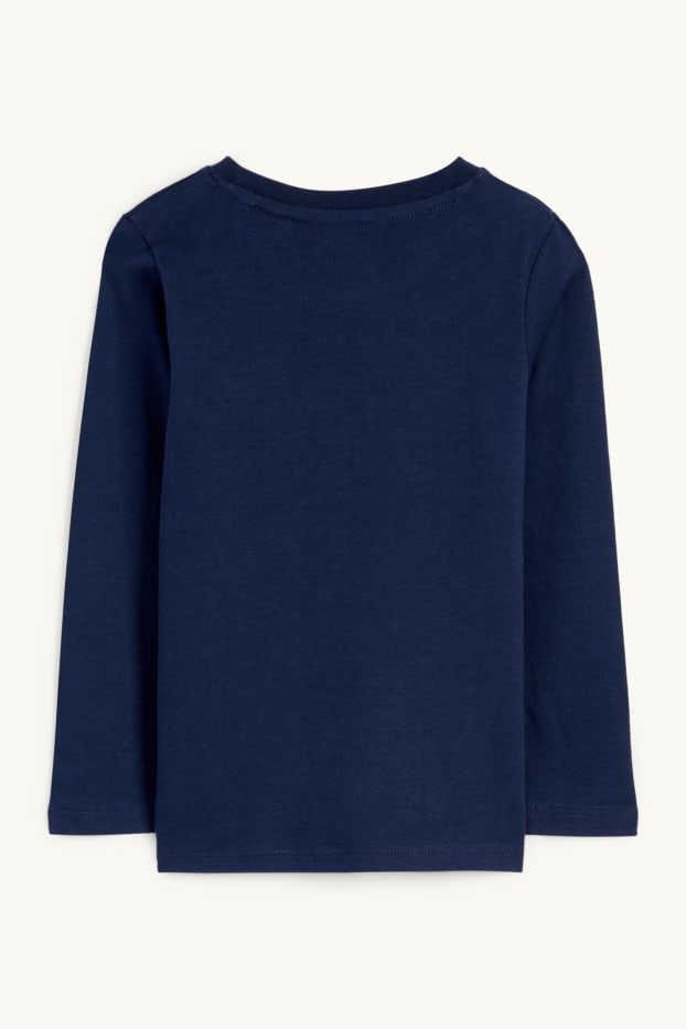 Bambini - Maglia a maniche lunghe - blu scuro