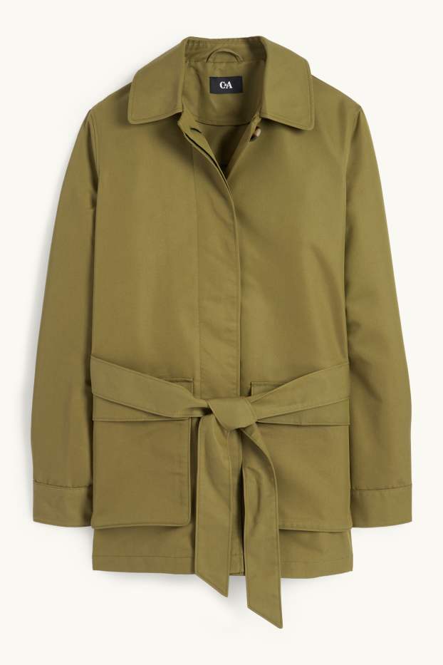 Dámské - Bunda - tmavozelená