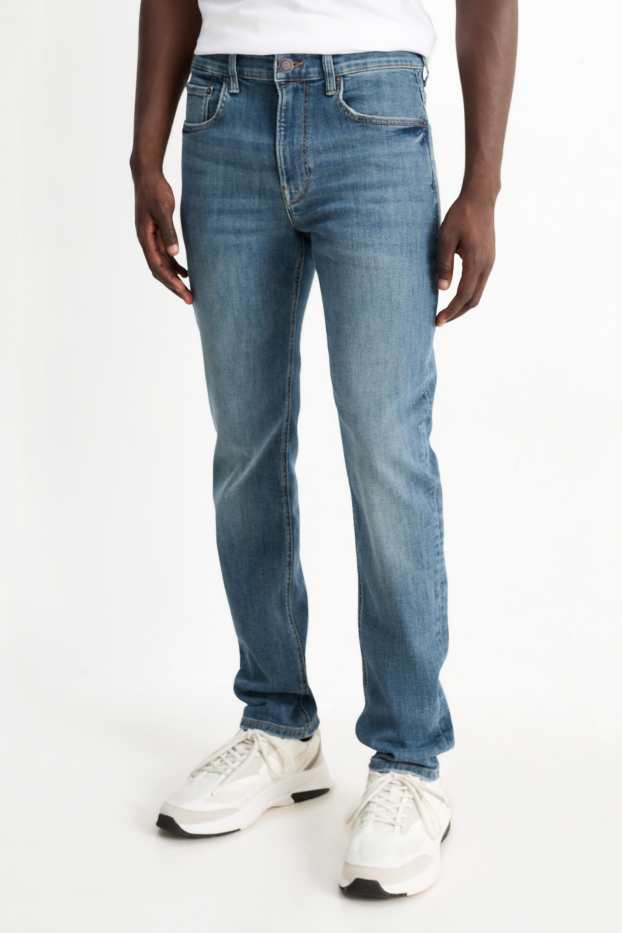 Herren - Slim Jeans - LYCRA® - jeansblau