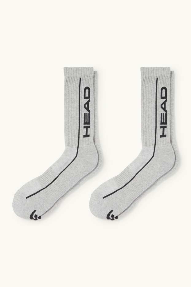 Men - HEAD - multipack of 2 - tennis socks - gray