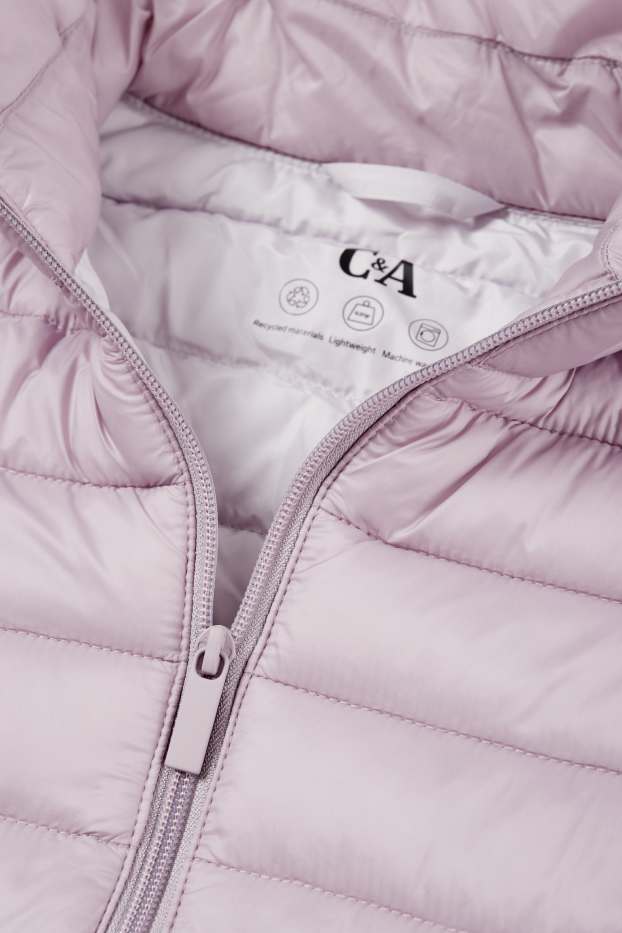 Damen - Steppjacke - lila