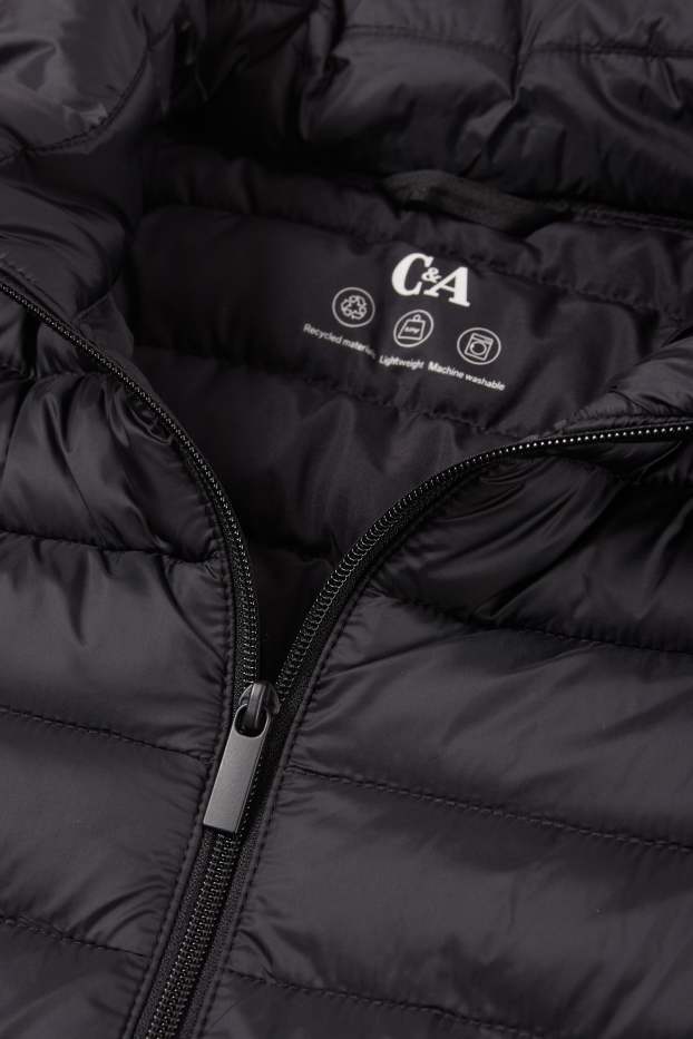 Damen - Steppjacke - schwarz