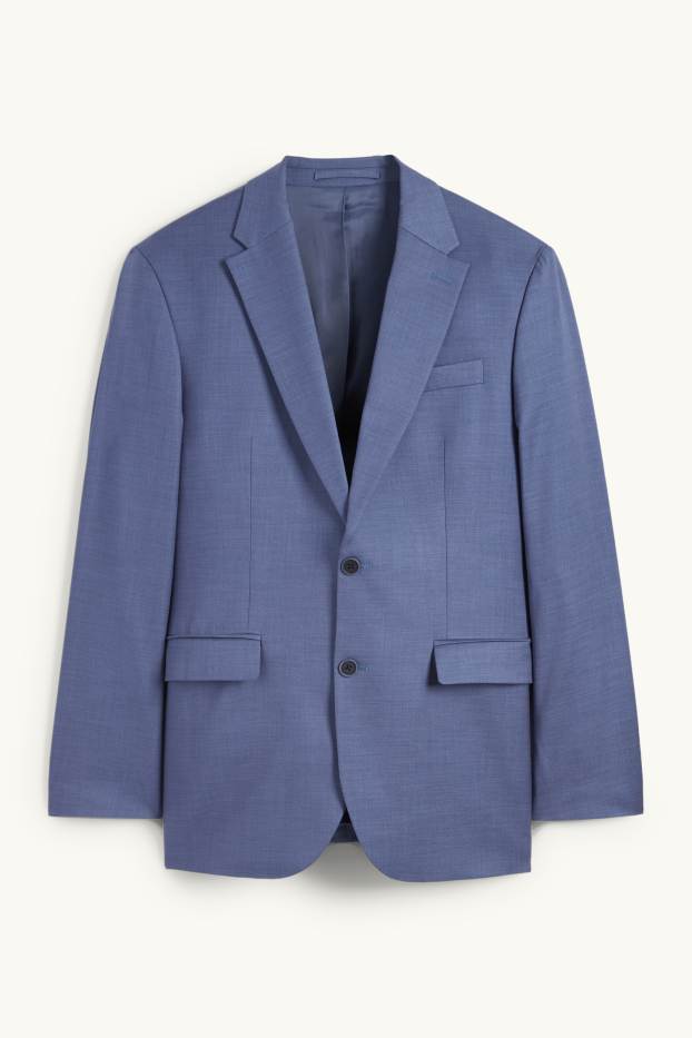 Herren - Baukasten-Sakko - Regular Fit - Flex - blau