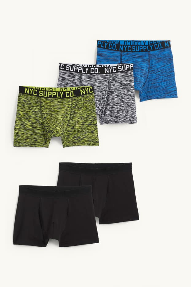 Nen - Paquet de 5 - bòxers - negre