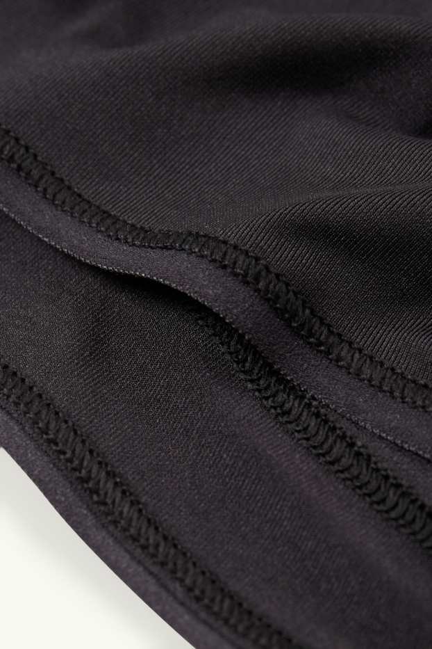 Femmes - Lot de 3 - strings - noir