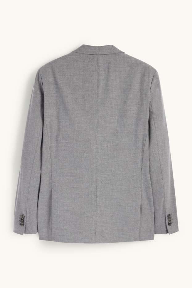 Hommes - Veste de costume - regular fit - Flex - 4 Way Stretch - gris