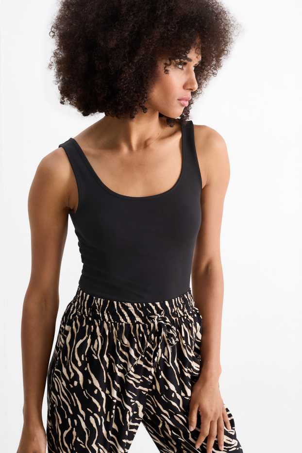 Femmes - Lot de 2 - haut  - noir