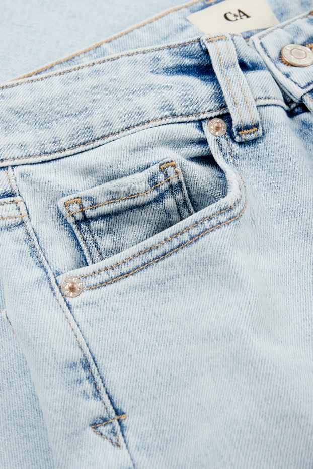 Femmes - Flared jean - mid waist - LYCRA® - jean bleu clair
