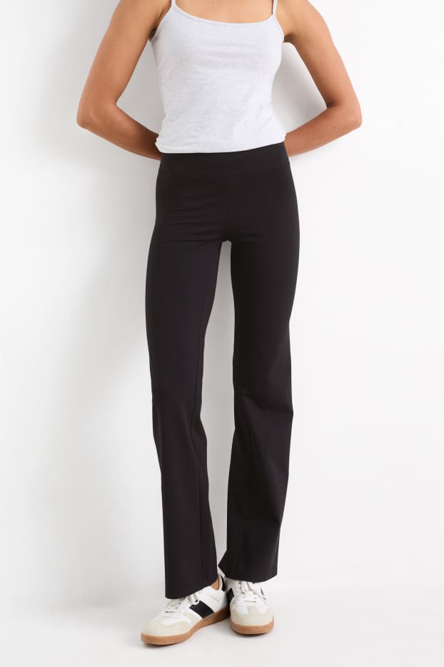 Femmes - Flared legging - noir