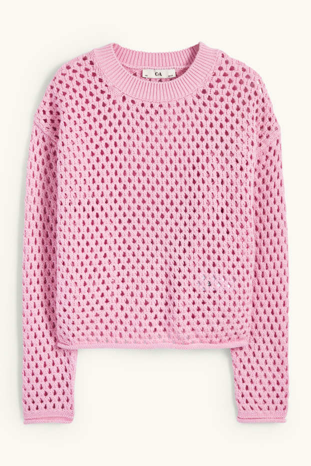 Bambine - Maglione - fucsia