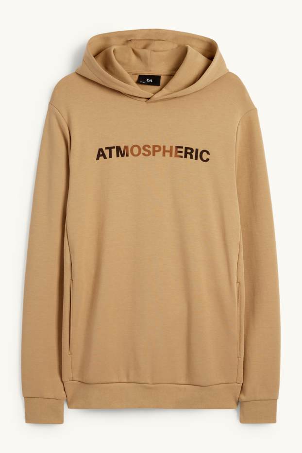 Herren - Hoodie - hellbraun