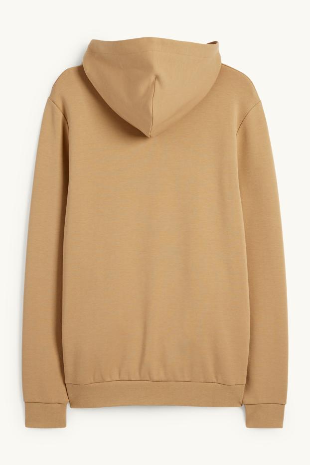 Herren - Hoodie - hellbraun