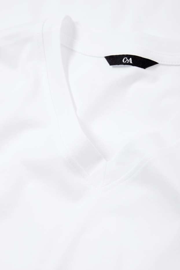 Herren - Multipack 2er - T-Shirt  - weiss