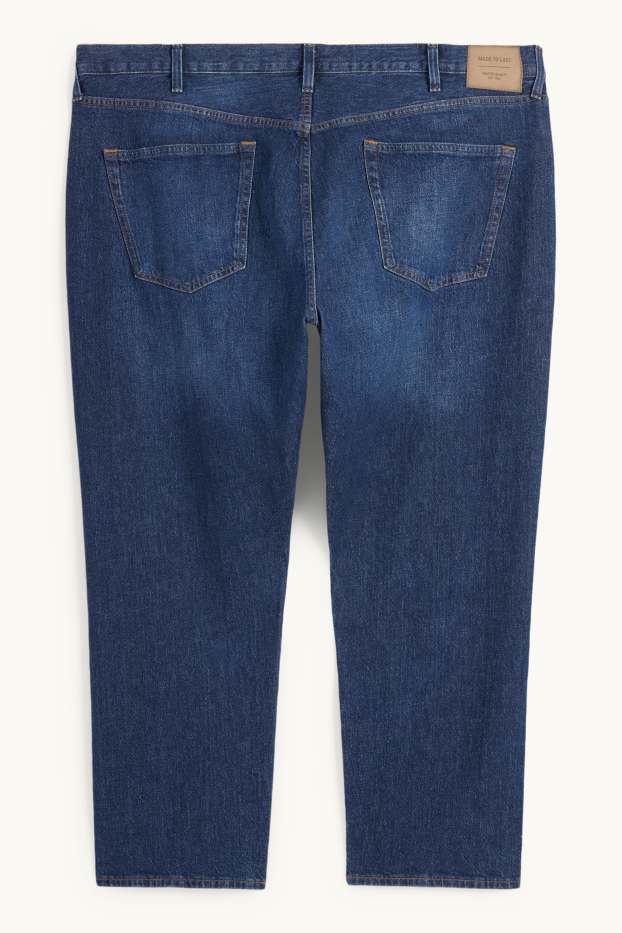 Herren - Regular Jeans - LYCRA® - dunkeljeansblau