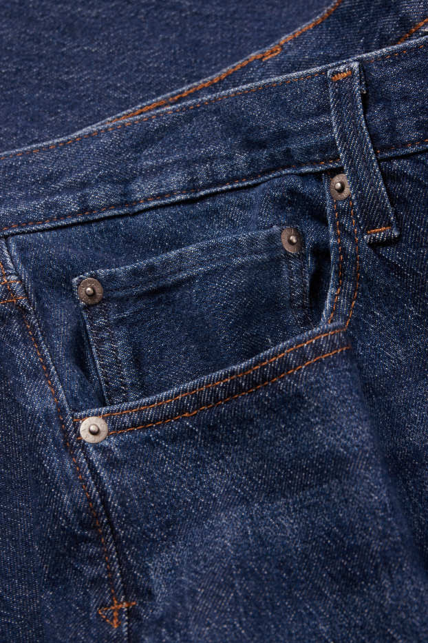 Herren - Regular Jeans - LYCRA® - dunkeljeansblau