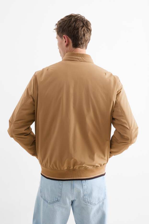 Hommes - Blouson - déperlant - marron clair