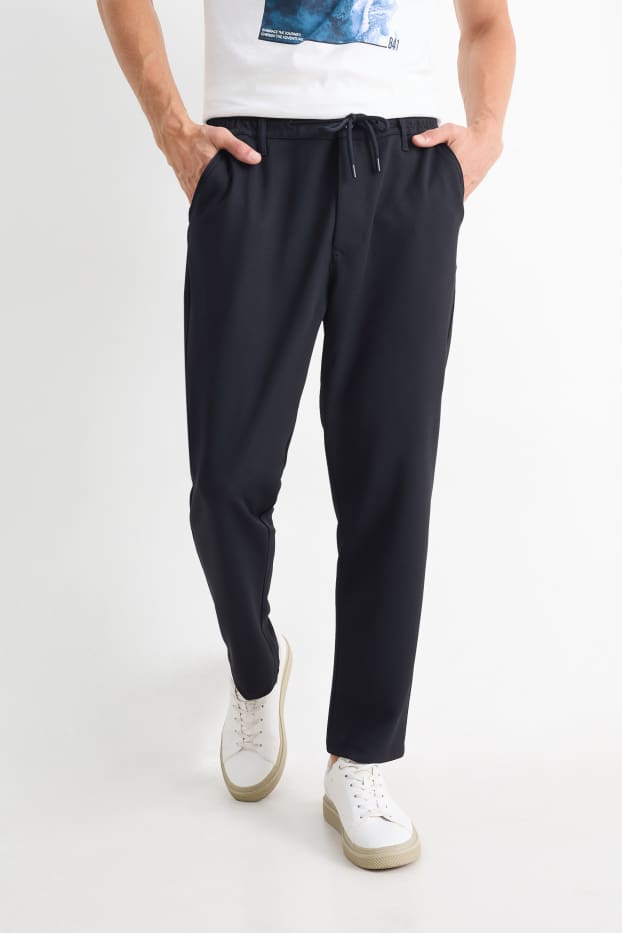Home - Xinos - tapered fit - blau fosc