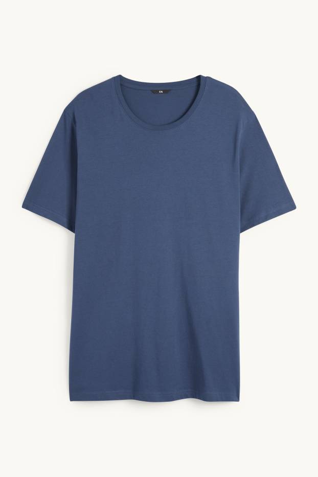 Hommes - T-shirt - bleu foncé