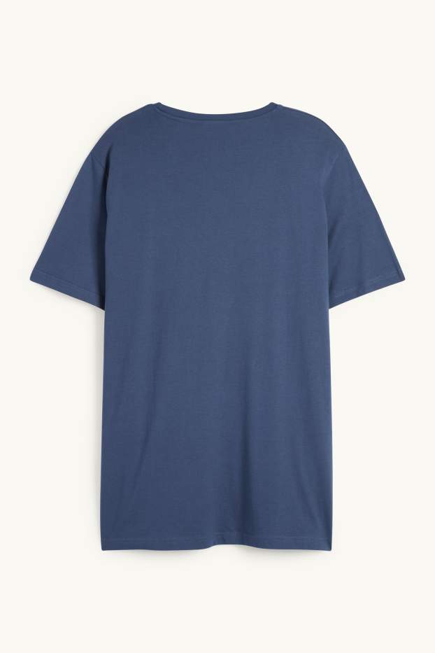 Hommes - T-shirt - bleu foncé