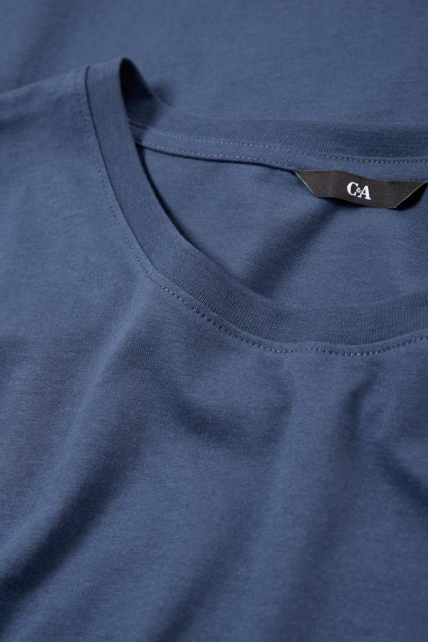 Hommes - T-shirt - bleu foncé