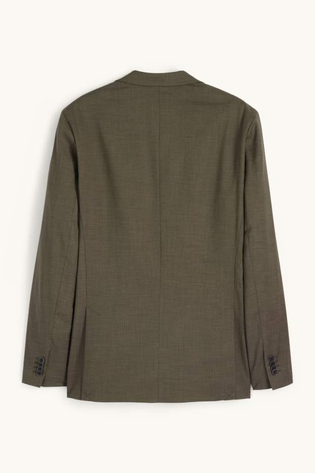 Herren - Baukasten-Sakko - Regular Fit - Flex - dunkelgrün