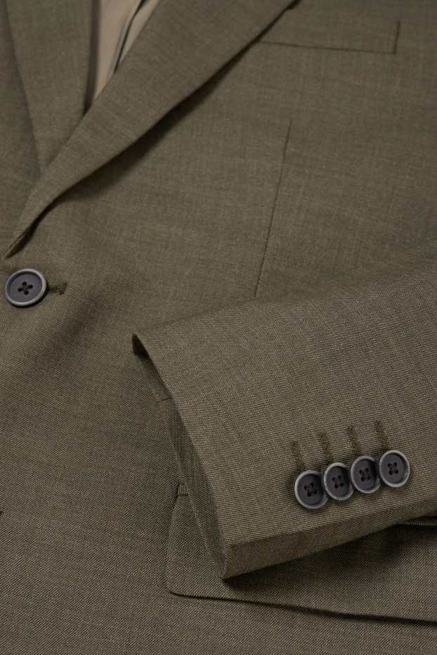 Herren - Baukasten-Sakko - Regular Fit - Flex - dunkelgrün