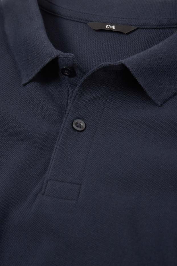 Heren - Poloshirt - donkerblauw