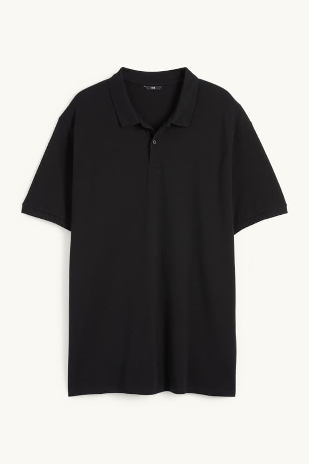 Bărbați - Tricou polo - negru