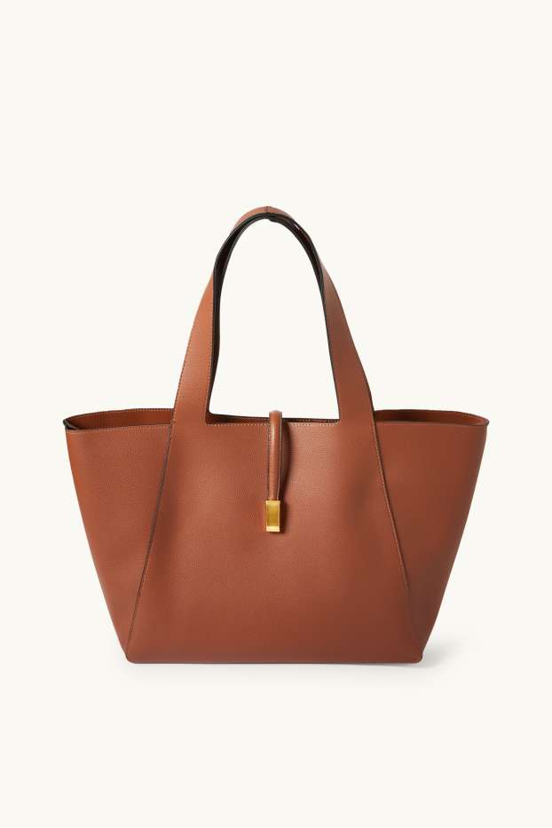 Dames - Shopper - imitatieleer - bruin