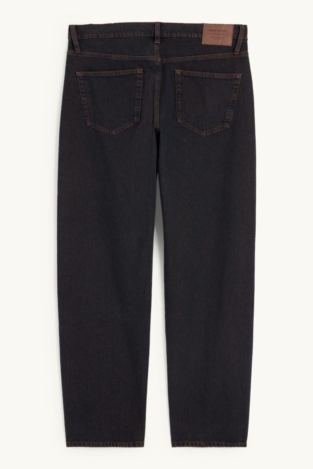 Uomo - Relaxed jeans - marrone