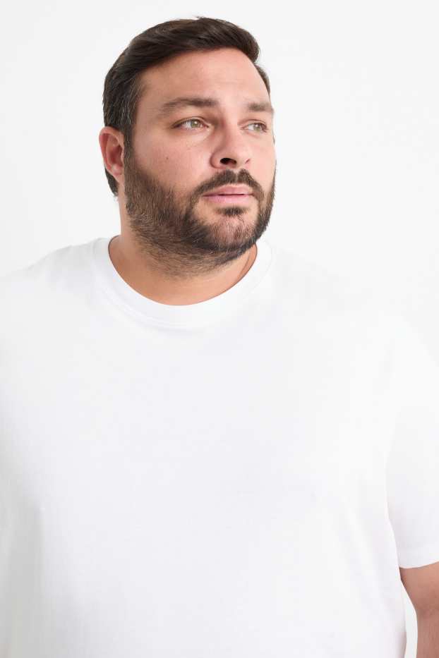 Home - Paquet de 5 - samarreta de màniga curta - blanc