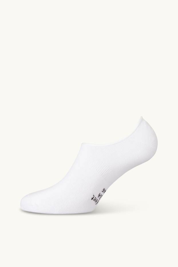 Herren - Multipack 3er - Füßlinge - Aloe Vera - weiss