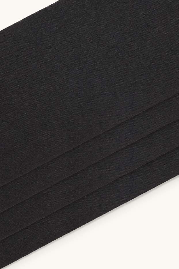 Dona - Paquet de 4 - mitges fines - 20 DEN - negre