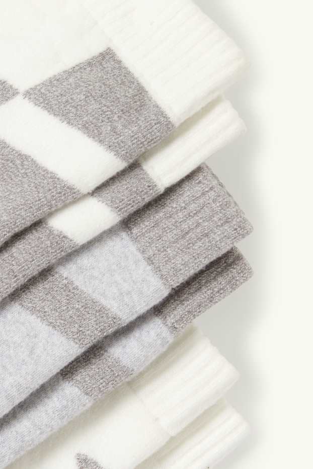 Damen - Multipack 3er - Outdoor-Socken - cremeweiss