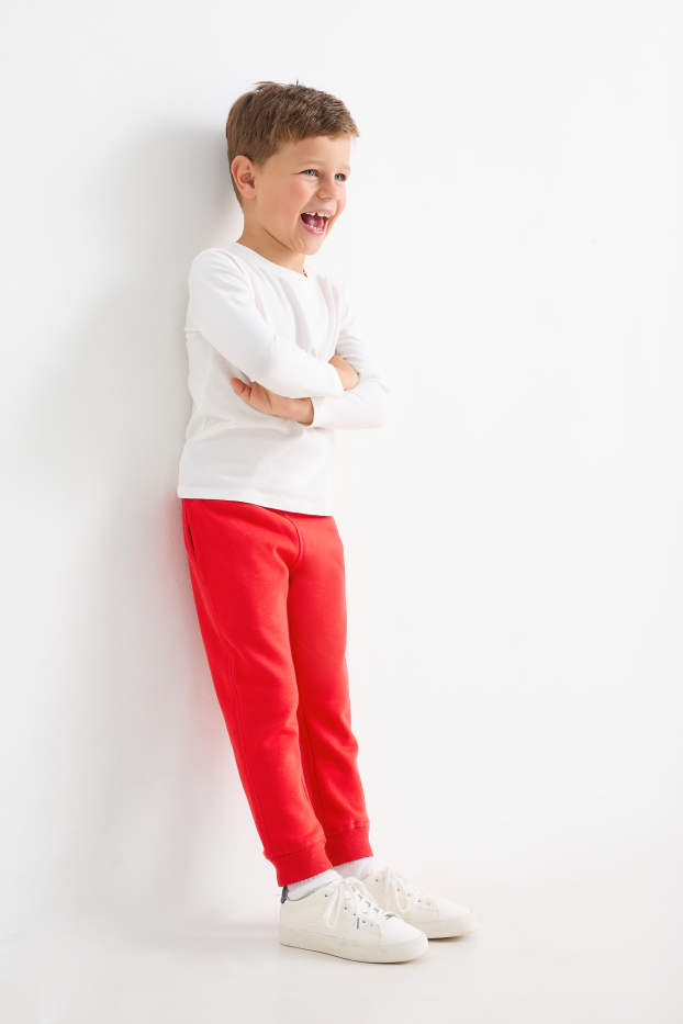 Enfants garçons - Lot de 2 - pantalon de jogging - bleu foncé