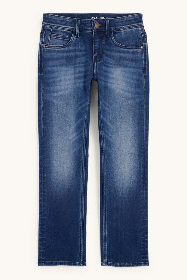 Copii - Băieți - Straight jeans - jog denim - denim-albastru închis