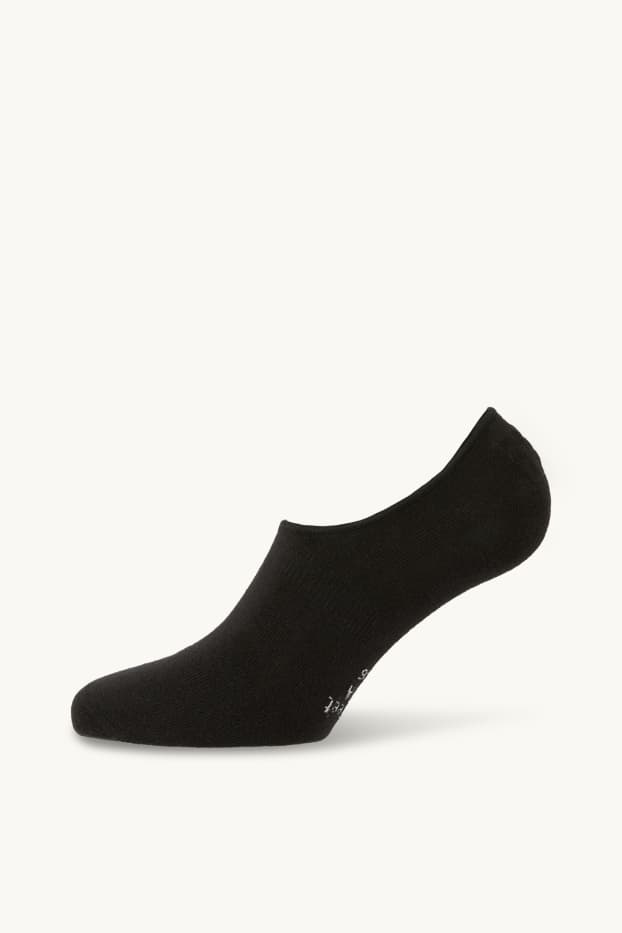Hommes - Lot de 3 paires - chaussinettes - gris / vert