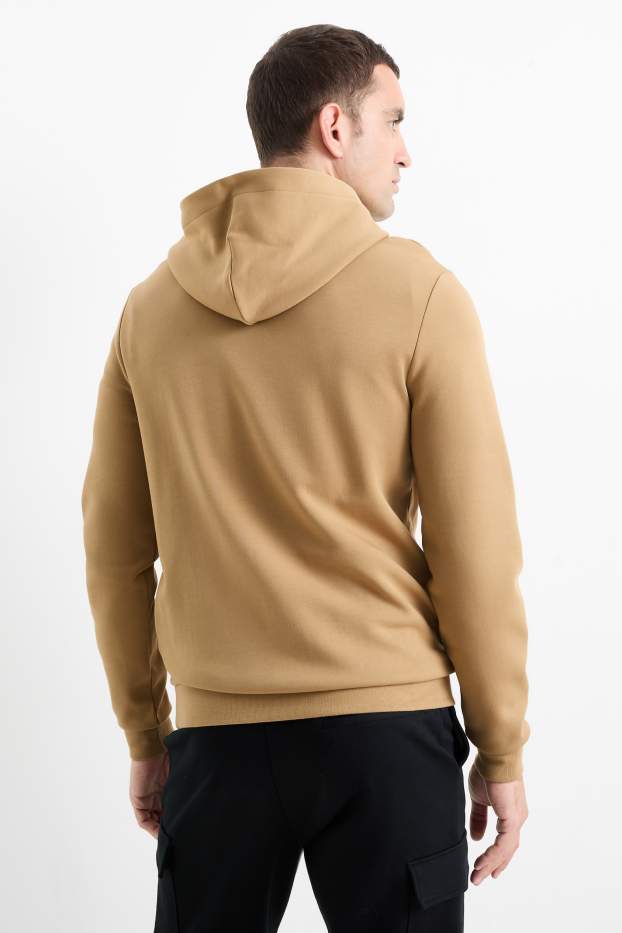 Herren - Hoodie - hellbraun