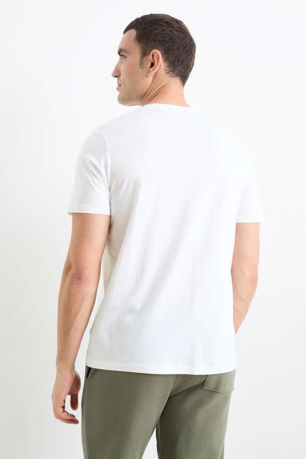 Herren - Multipack 2er - T-Shirt  - weiss