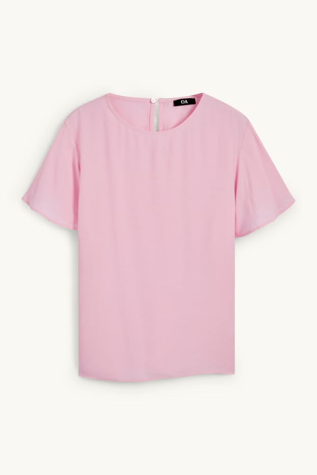 Femei - Bluză - roz