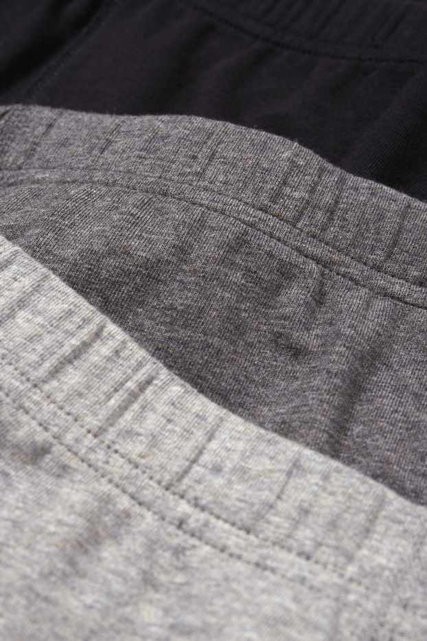 Home - Paquet de 5 - calçotets trunk - gris/negre