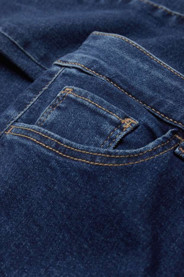 Dámské - Jegging jeans - high waist - džíny - tmavomodré