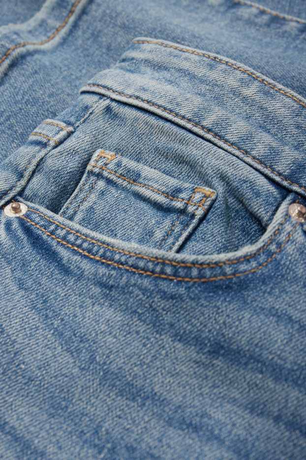Damen - Flared Jeans - Mid Waist - LYCRA® - jeansblau