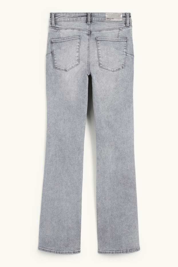 Dona - Bootcut jeans - mid waist - shaping jeans - LYCRA® - texà gris clar